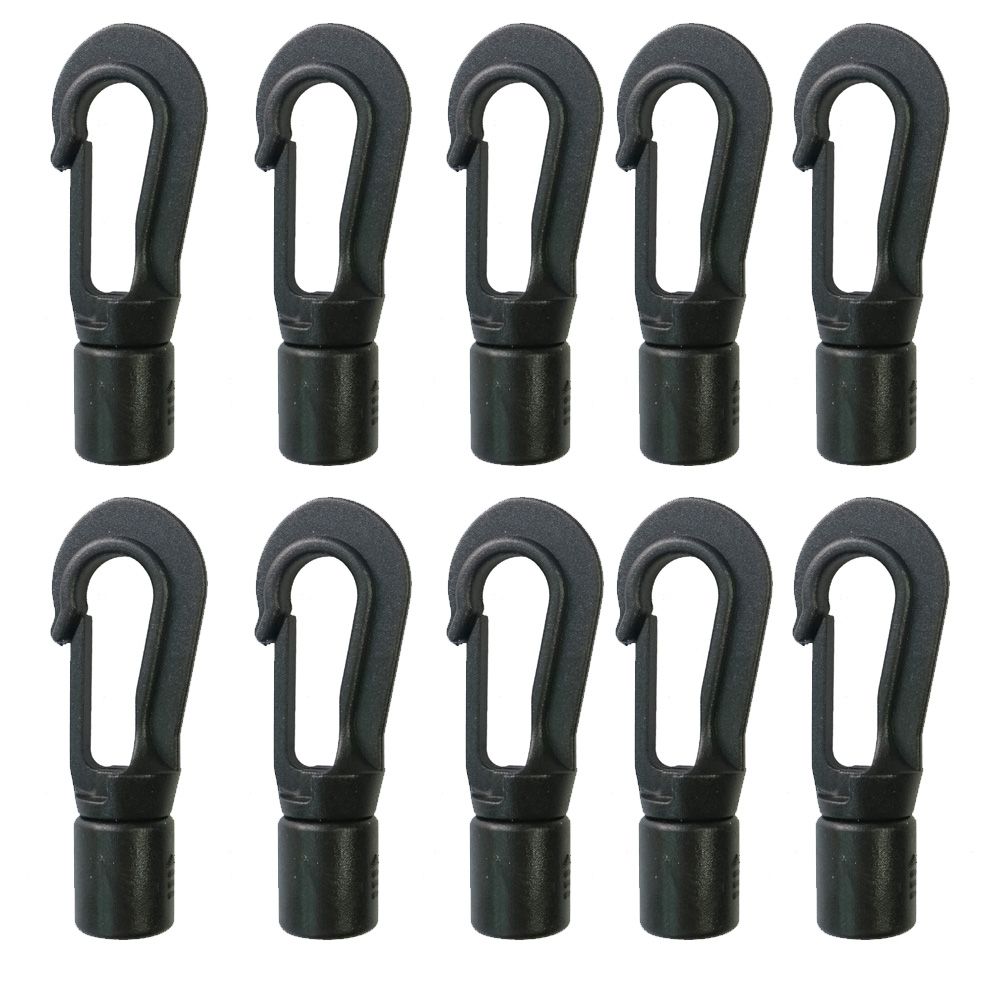 Fishing Kayak Sit On Top - 5/10Pcs Plastic Snap Hook Clip Bungee